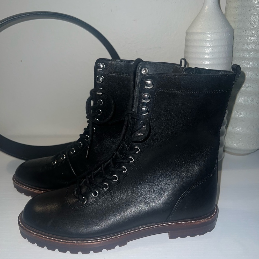 J.Crew Brand New Combat Boots - Picture 3 of 9